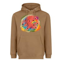 Toasted Coconut tie die watermelon Heavyweight Hoodie - JahusDesignShop