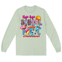 Matcha Bye Bye School Hello Pool Teacher  Squad Long Sleeve Tee - CowhideDigitalArt