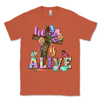 Copper He is alive Easter Day Classic Tee - CowGirlArtShop