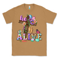 Toasted Coconut He is alive Easter Day Classic Tee - CowGirlArtShop