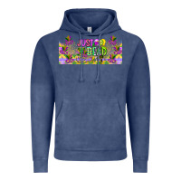 Vintage Denim Just Bead Vintage Hoodie - CowhideDigitalArt