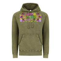 Vintage Olive Just Bead Vintage Hoodie - CowhideDigitalArt