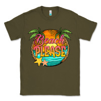 Army Green beach please Classic Tee - Jasminsmagicworld