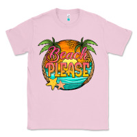 Bubblegum Pink beach please Classic Tee - Jasminsmagicworld
