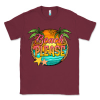 Burgundy beach please Classic Tee - Jasminsmagicworld