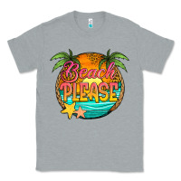 Heather Grey beach please Classic Tee - Jasminsmagicworld