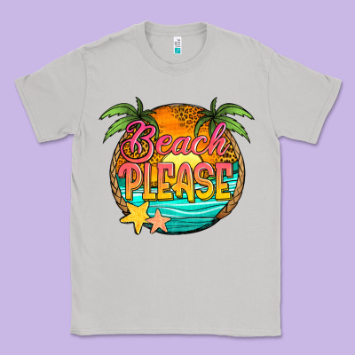 Beach Please Classic Tee Designed By Jasminsmagicworld
