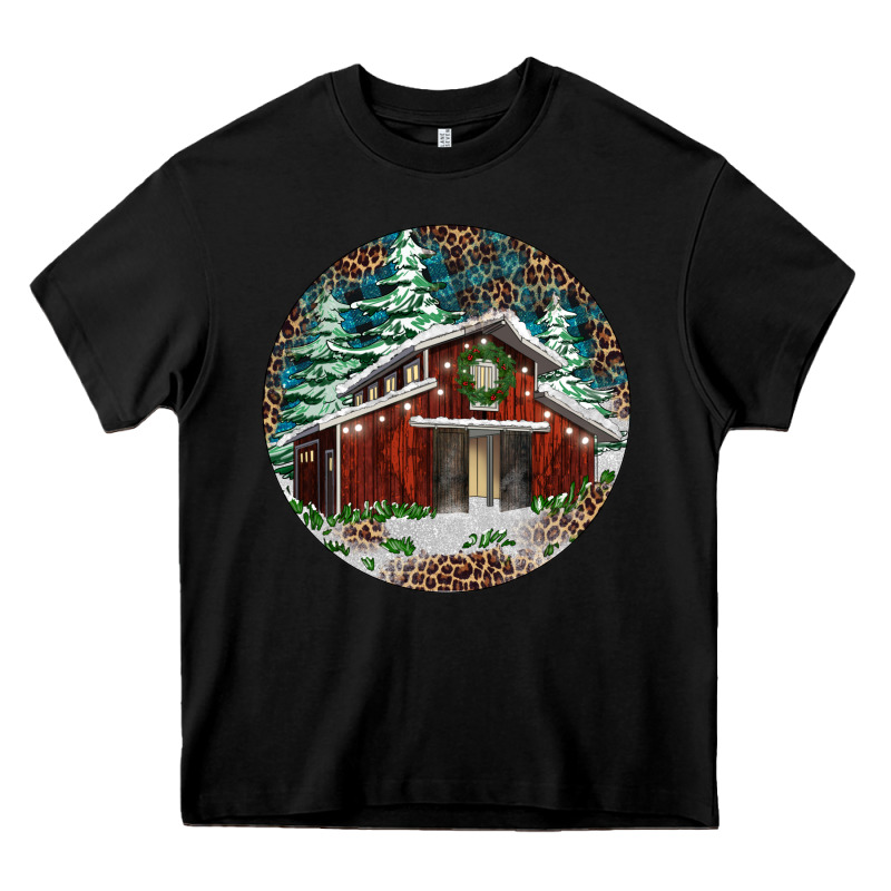 Barn Christmas Heavy Core Tee by RanaPortraitStore | Teevron