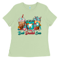 Matcha Best Dentist Ever Dentist Coffee Cups Ladies Tee - FaDigitalArtStudio