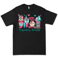 Black rt respiratory therapist coffee cups Premium Tee - OliviaCreatesArt