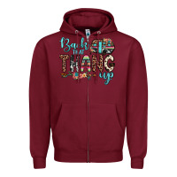 Burgundy back that thang up Zipper Hoodie - JahusDesignShop