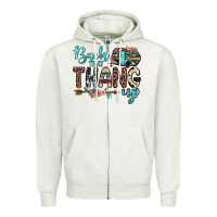 Oatmeal Heather back that thang up Zipper Hoodie - JahusDesignShop