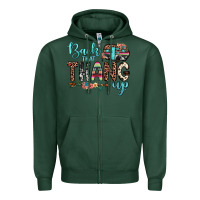 Sports Green back that thang up Zipper Hoodie - JahusDesignShop