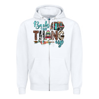 White back that thang up Zipper Hoodie - JahusDesignShop