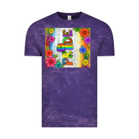Lgbtq+ Pride With Flower Tumbler Vintage Tee | Teevron