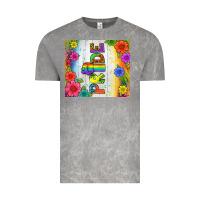 Cloud Rock LGBTQ+ Pride With Flower Tumbler Vintage Tee - BundleAndBundleShop