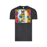Vintage Black LGBTQ+ Pride With Flower Tumbler Vintage Tee - BundleAndBundleShop