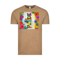 Vintage Coffee LGBTQ+ Pride With Flower Tumbler Vintage Tee - BundleAndBundleShop