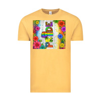Vintage Mustard LGBTQ+ Pride With Flower Tumbler Vintage Tee - BundleAndBundleShop