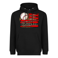Black leopard baseball flag Heavyweight Hoodie - JahusDesignShop