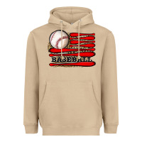Mushroom leopard baseball flag Heavyweight Hoodie - JahusDesignShop