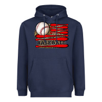 Navy leopard baseball flag Heavyweight Hoodie - JahusDesignShop