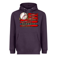 Plum leopard baseball flag Heavyweight Hoodie - JahusDesignShop