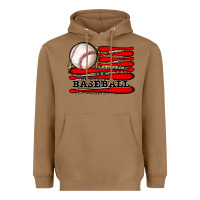 Toasted Coconut leopard baseball flag Heavyweight Hoodie - JahusDesignShop