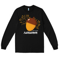 Black Welcome Autumn Long Sleeve Tee - Bettercallsaul
