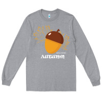 Heather Grey Welcome Autumn Long Sleeve Tee - Bettercallsaul