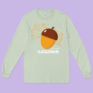 Welcome Autumn Long Sleeve Tee Designed By Bettercallsaul