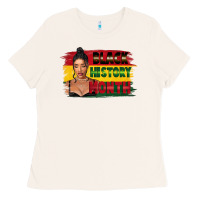 Bone black history month black girl Ladies Tee - FaDigitalArtStudio
