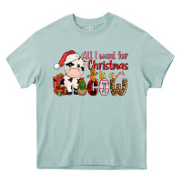 Arona all want for christmas is a cow Heavy Core Tee - CowGirlArtShop