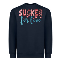 Navy sucker for love Heavyweight Sweatshirt - JahusDesignShop
