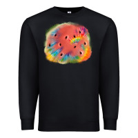 Black tie die watermelon Premium Sweatshirt - JahusDesignShop