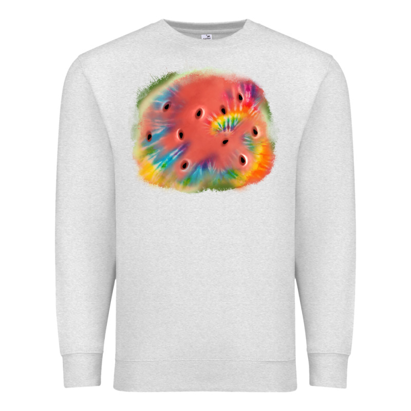 Tie Die Watermelon Premium Sweatshirt by JahusDesignShop | Teevron