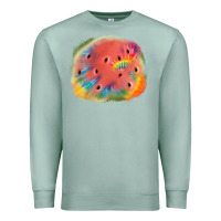 Seafoam tie die watermelon Premium Sweatshirt - JahusDesignShop