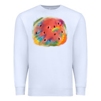 White tie die watermelon Premium Sweatshirt - JahusDesignShop