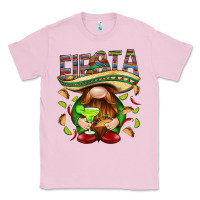 Bubblegum Pink Fiesta gnome with tacos Mexico Classic Tee - HowdyJamesFarm