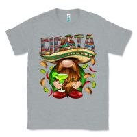 Heather Grey Fiesta gnome with tacos Mexico Classic Tee - HowdyJamesFarm