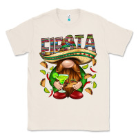 Natural Fiesta gnome with tacos Mexico Classic Tee - HowdyJamesFarm