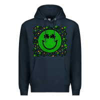 Navy st patrick s day artiststas Premium Hoodie - Artiststas