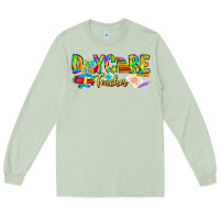 Matcha daycare teacher Long Sleeve Tee - CowhideDigitalArt
