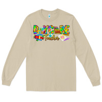 Mushroom daycare teacher Long Sleeve Tee - CowhideDigitalArt