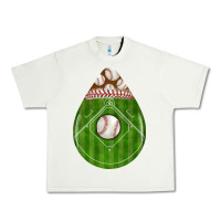 Pistachio baseball and western roses teardrop Urban Heavy Tee - BundleAndBundleShop