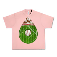 Salmon baseball and western roses teardrop Urban Heavy Tee - BundleAndBundleShop