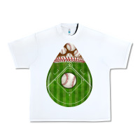White baseball and western roses teardrop Urban Heavy Tee - BundleAndBundleShop