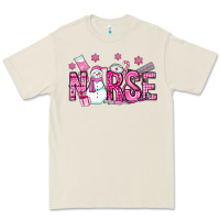Bone nurse pink christmas Premium Tee - OliviaCreatesArt