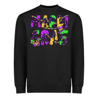 Black mardi gras Heavyweight Sweatshirt - JahusDesignShop