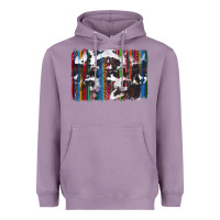 Lavender cowhide, leopard serape backgraund Heavyweight Hoodie - JahusDesignShop